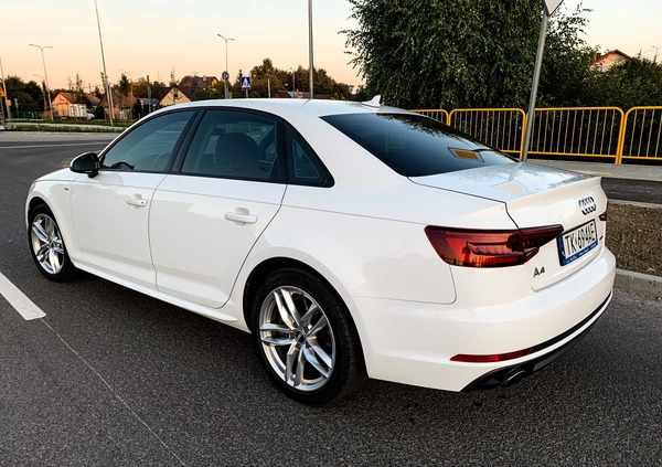 Audi A4 cena 93500 przebieg: 115000, rok produkcji 2017 z Kielce małe 379